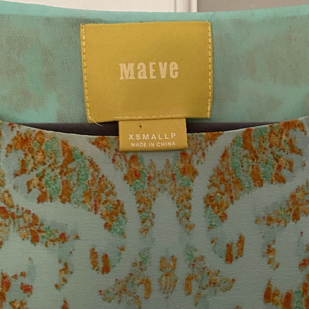 Anthropologie Maeve Dress
